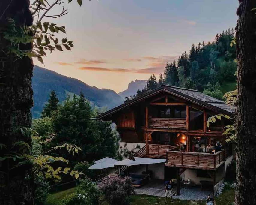 Superbe Chalet Les Contamines-Montjoie Exterior foto
